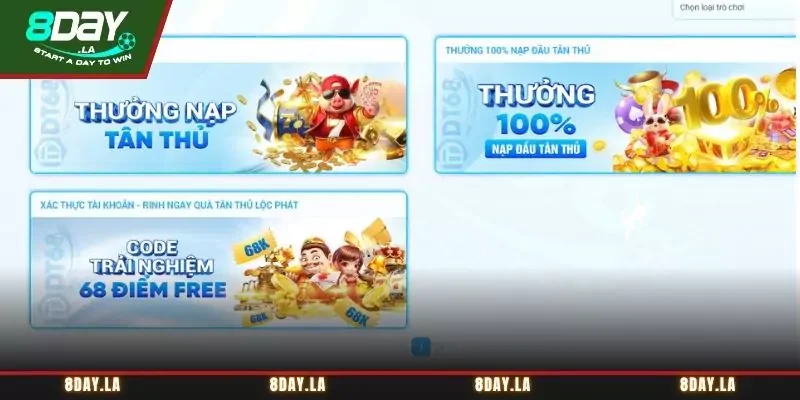 Đổi thưởng và khuyến mãi bắn cá 3D tại 8Day rất hấp dẫn Đổi thưởng và khuyến mãi bắn cá 3D tại 8Day rất hấp dẫn