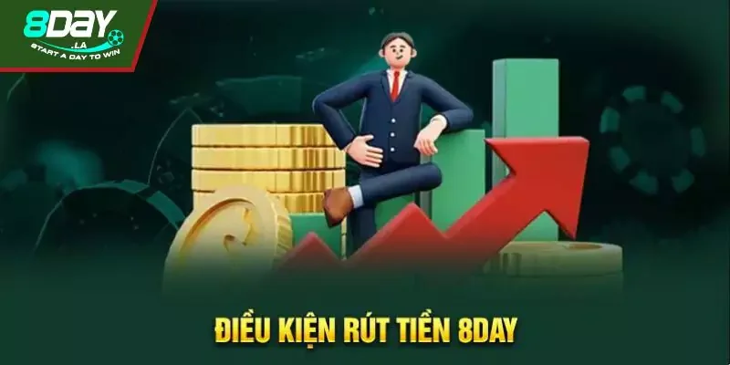Hướng dẫn chi tiết cách rút tiền 8Day nhanh, an toàn 1 Điều kiện để rút tiền thành công tại nhà cái 8Day