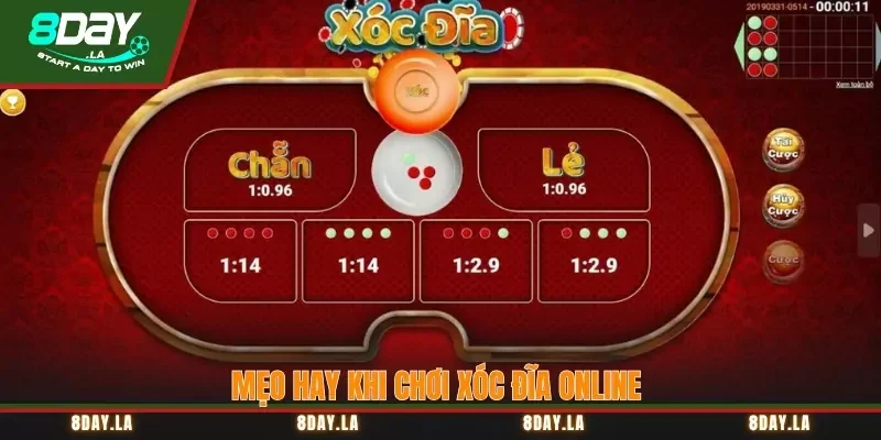 Xóc đĩa online - Sân chơi cá cược đỉnh cao, thưởng lớn 4 Mẹo hay khi chơi xóc đĩa online