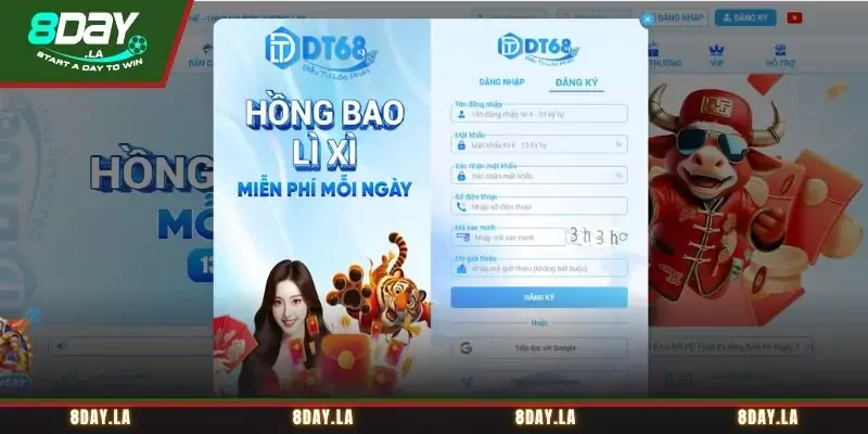Đăng ký 8Day để chơi xóc đĩa đỉnh cao Đăng ký 8Day để chơi xóc đĩa đỉnh cao